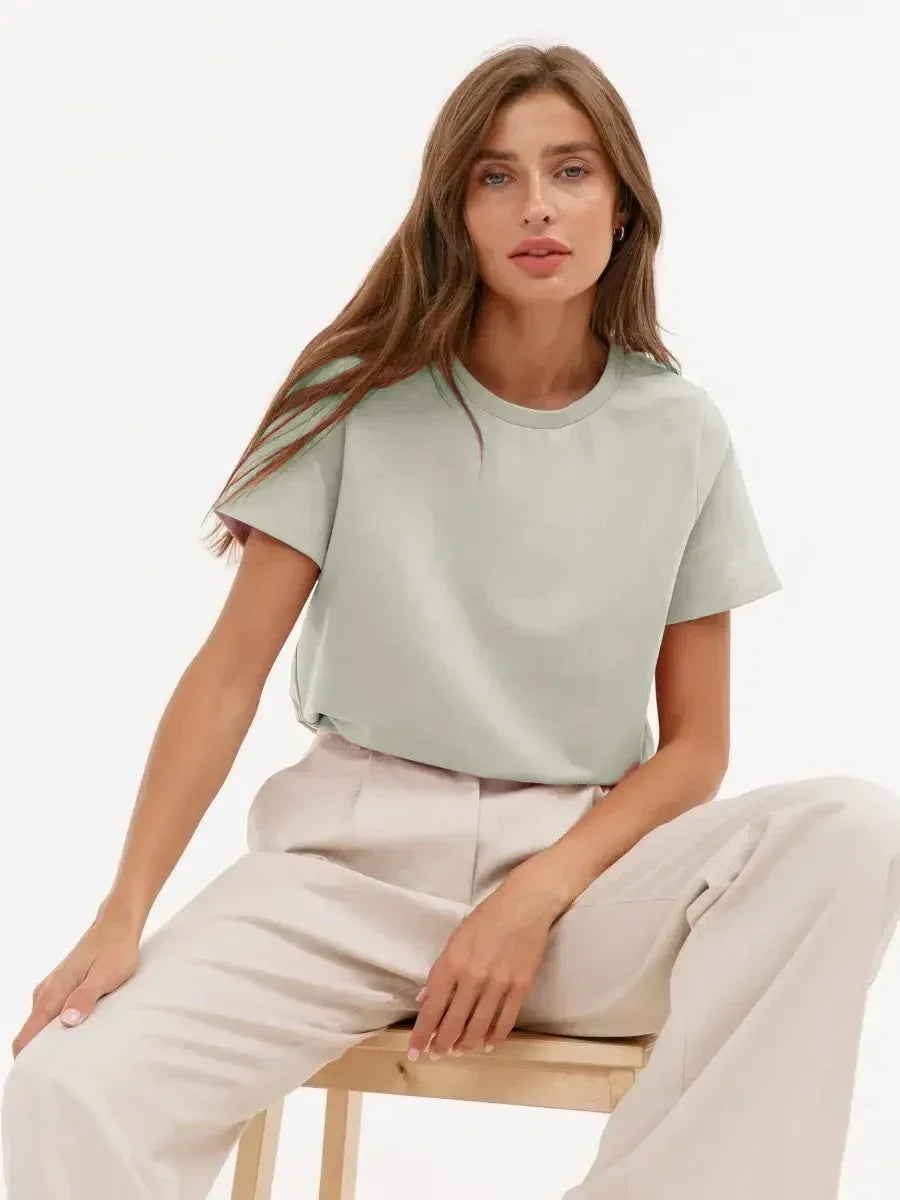 Minimalist cotton t-shirt