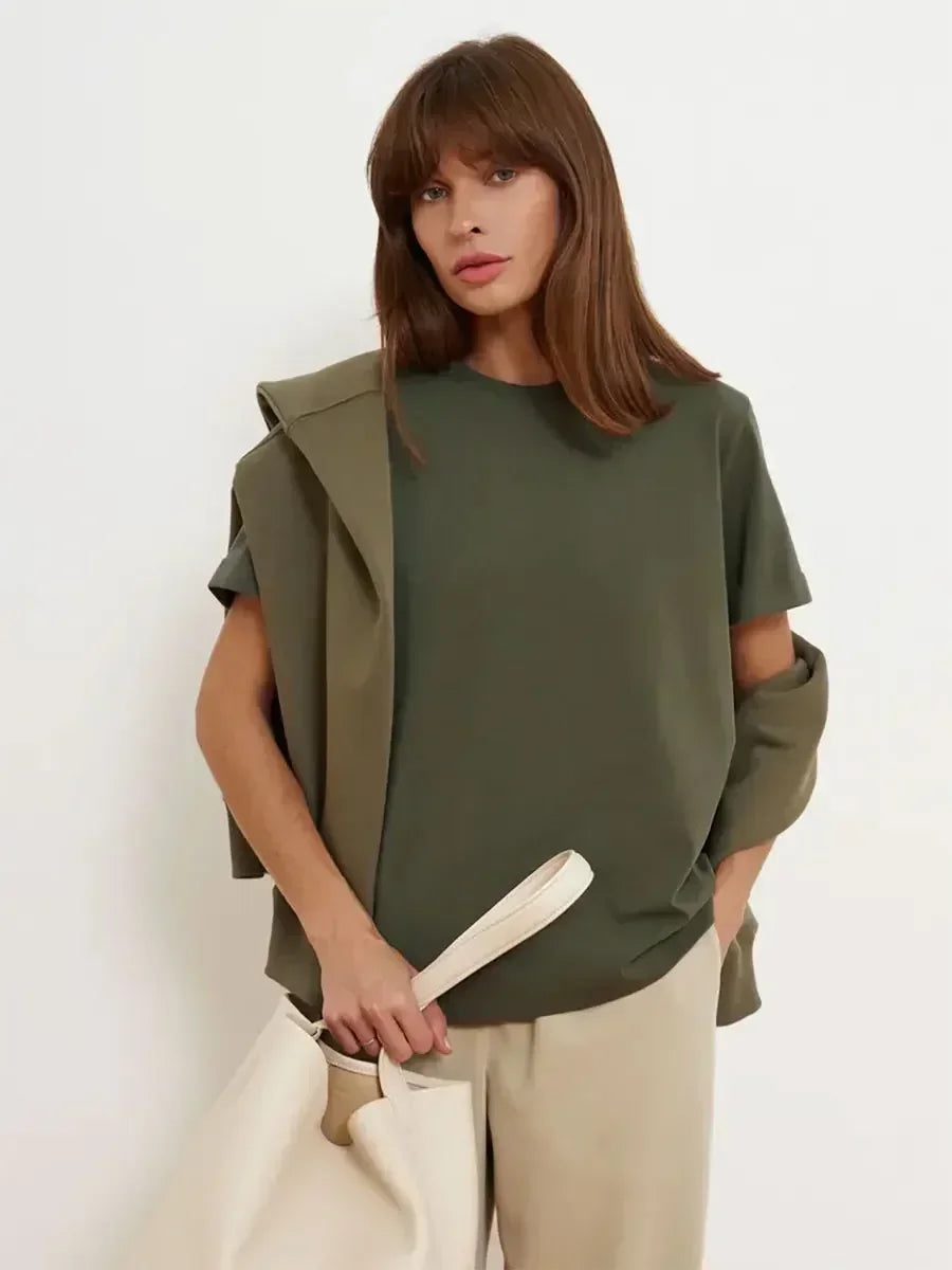 Minimalist cotton t-shirt