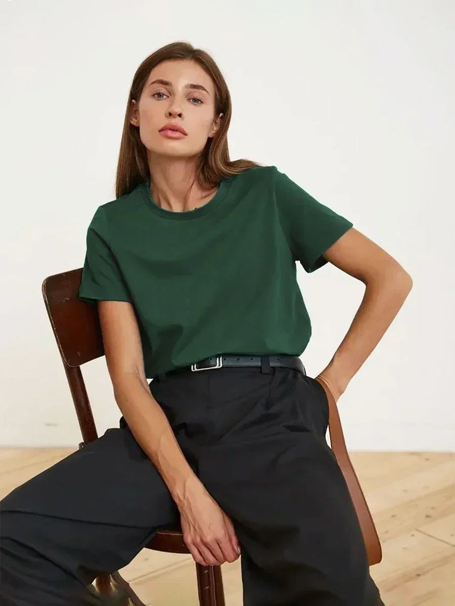 Minimalist cotton t-shirt
