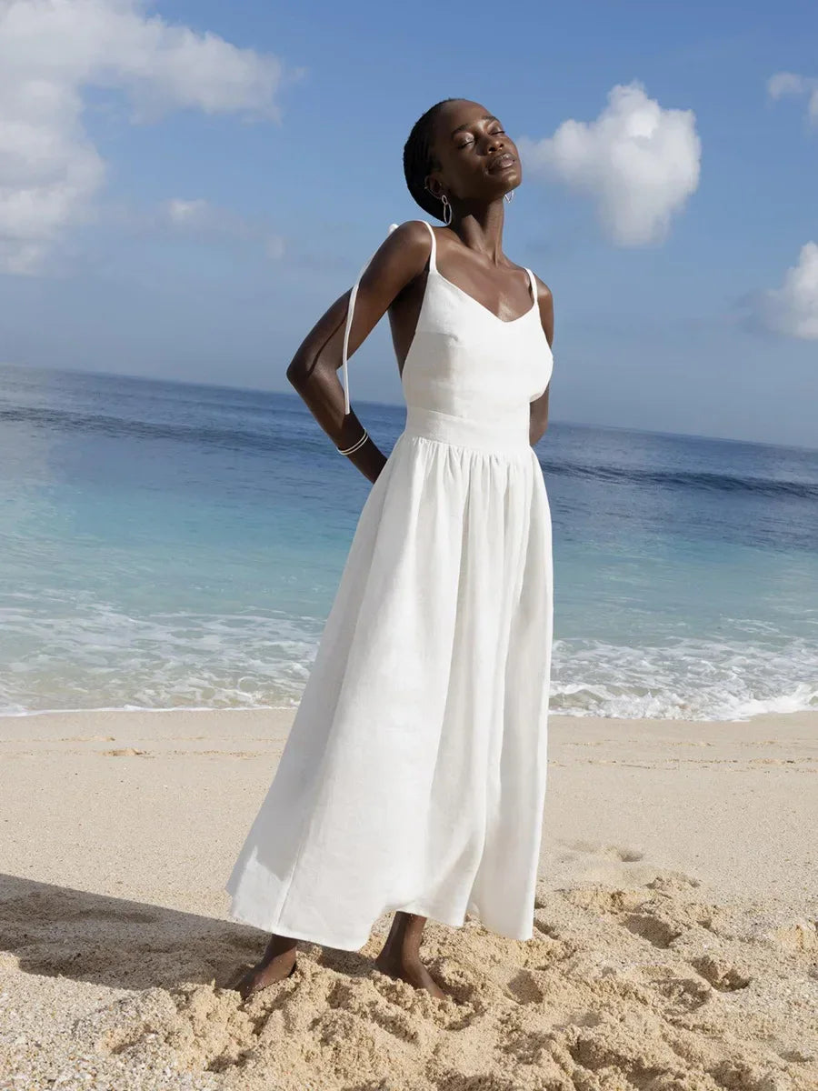 Vintage Cotton Spring Summer Dress