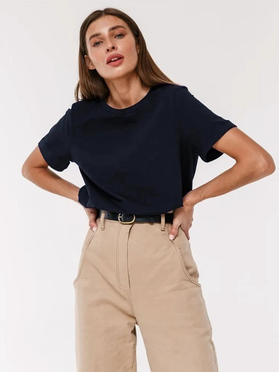 Minimalist cotton t-shirt