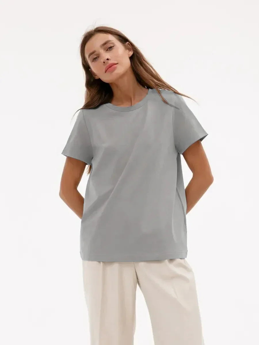 Minimalist cotton t-shirt