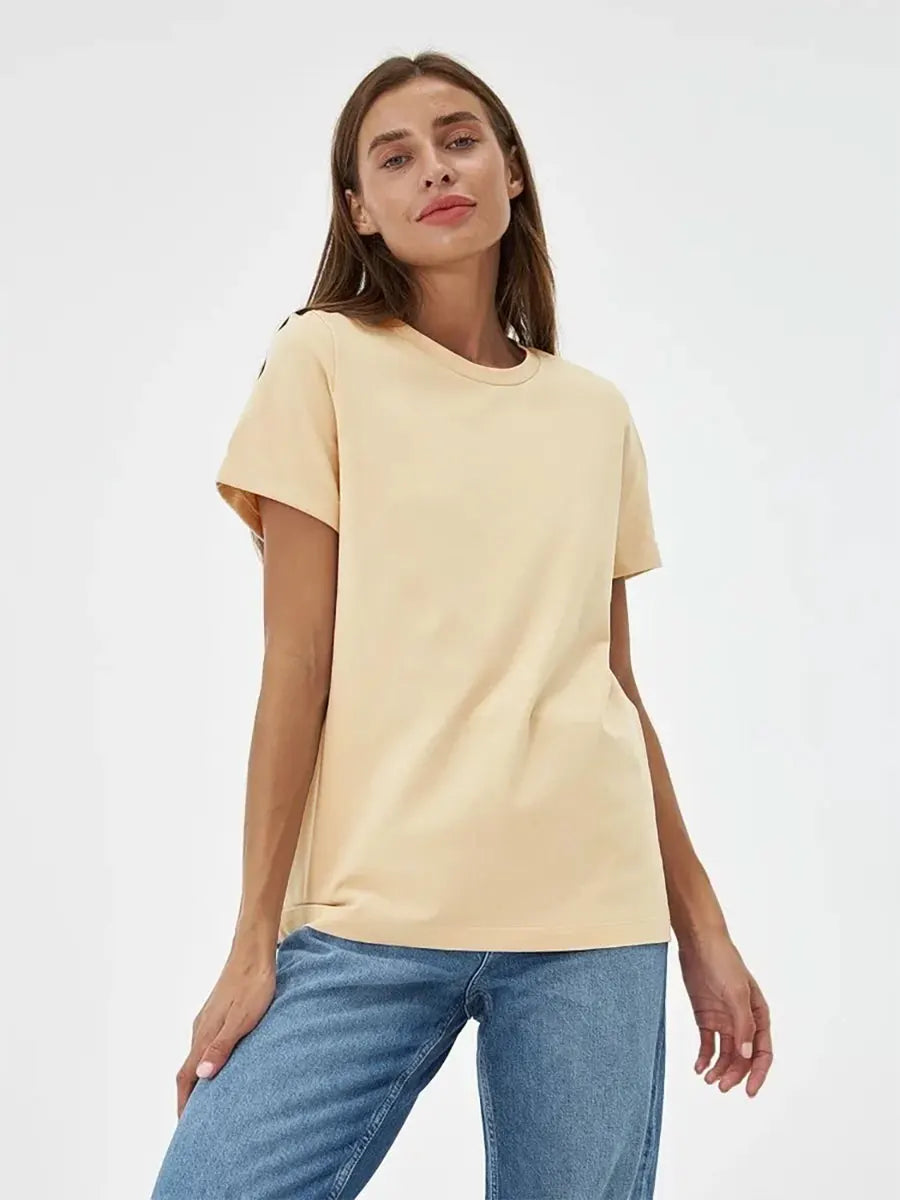 Minimalist cotton t-shirt