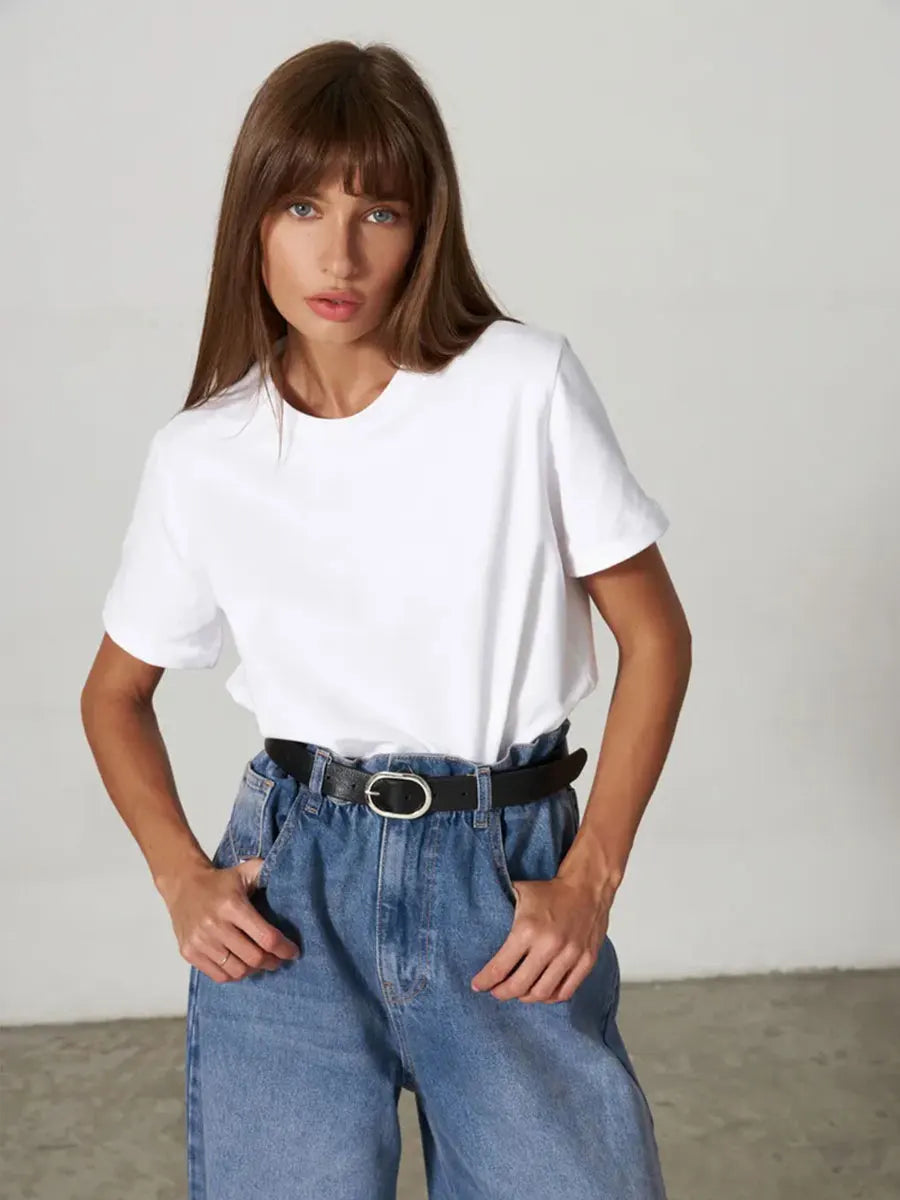 Minimalist cotton t-shirt