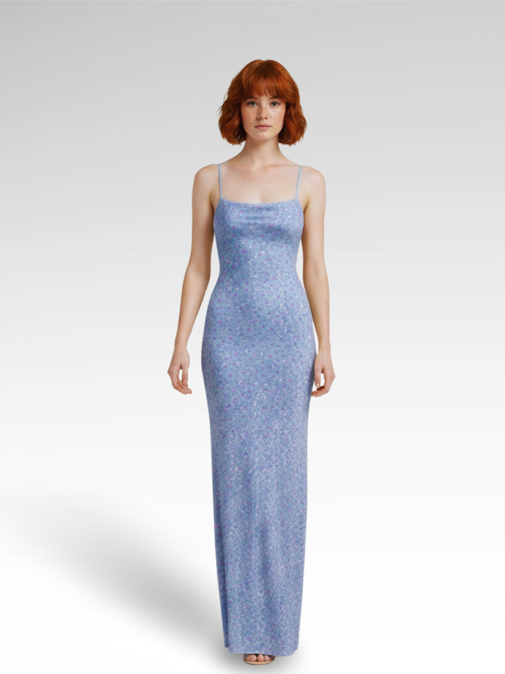 Seductive Bloom Long Dress