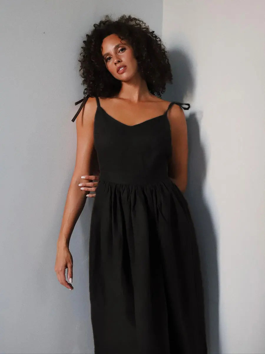 Vintage Cotton Spring Summer Dress