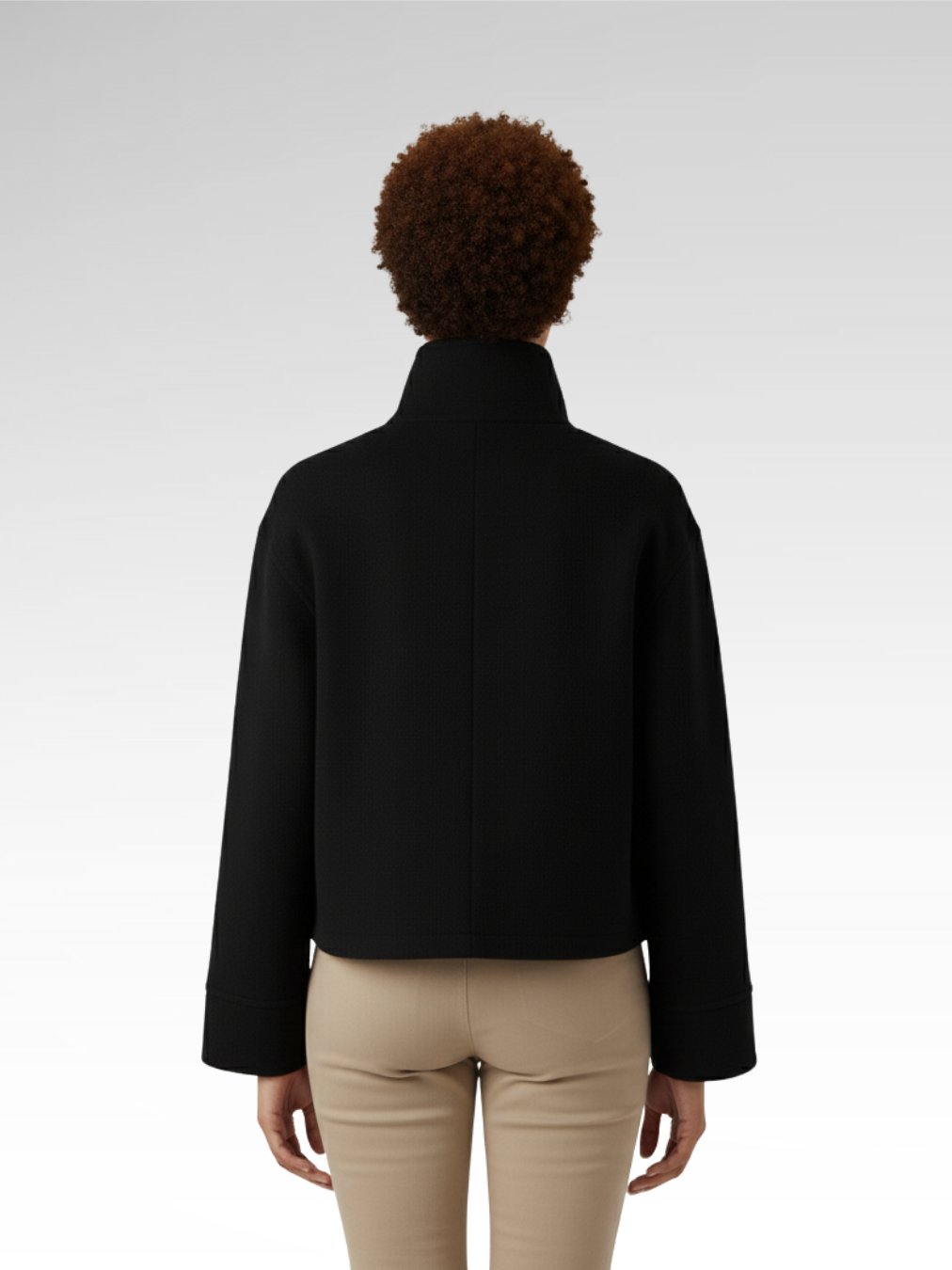 Versatile Classic Turtleneck Jacket
