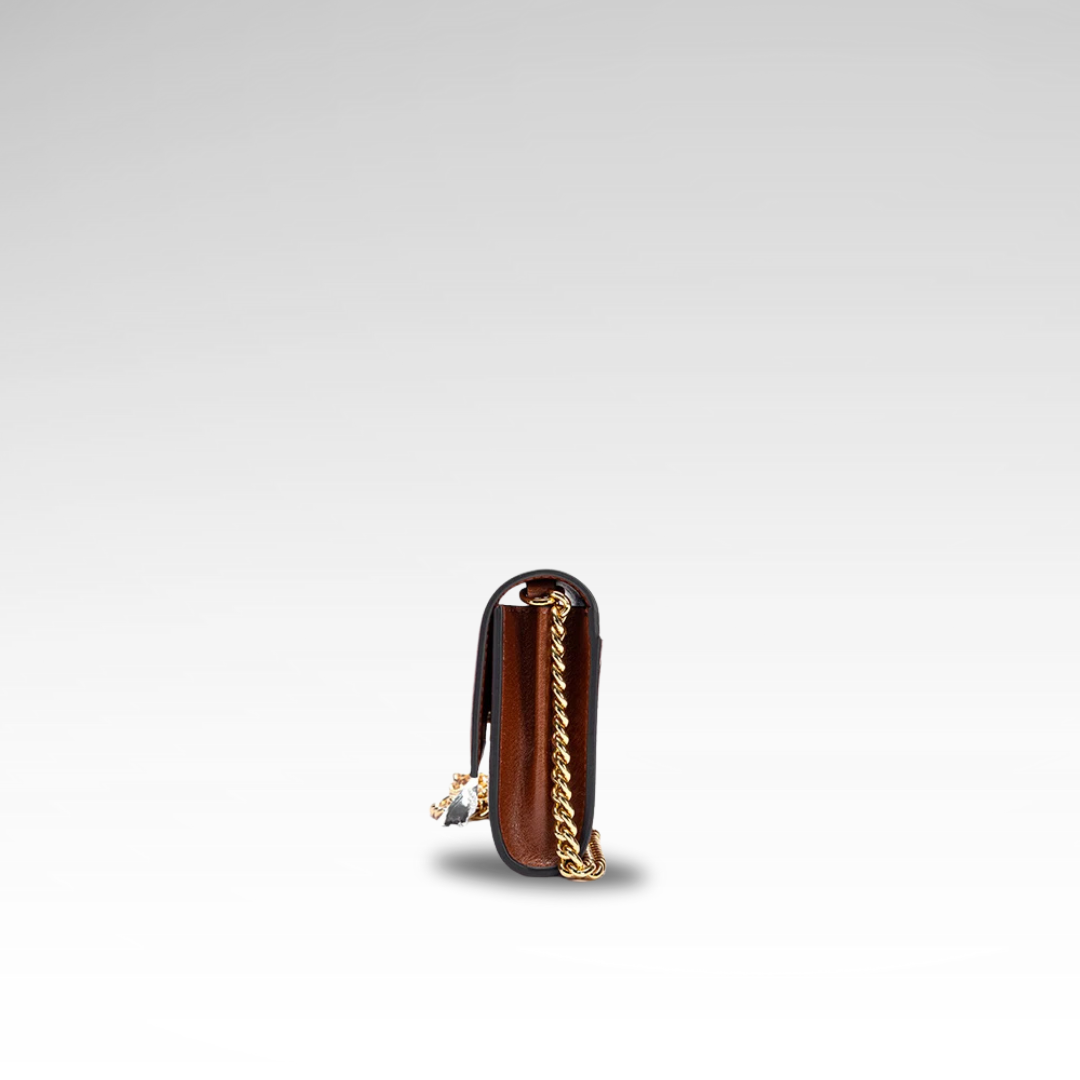 Monogram Chain Wallet Bag