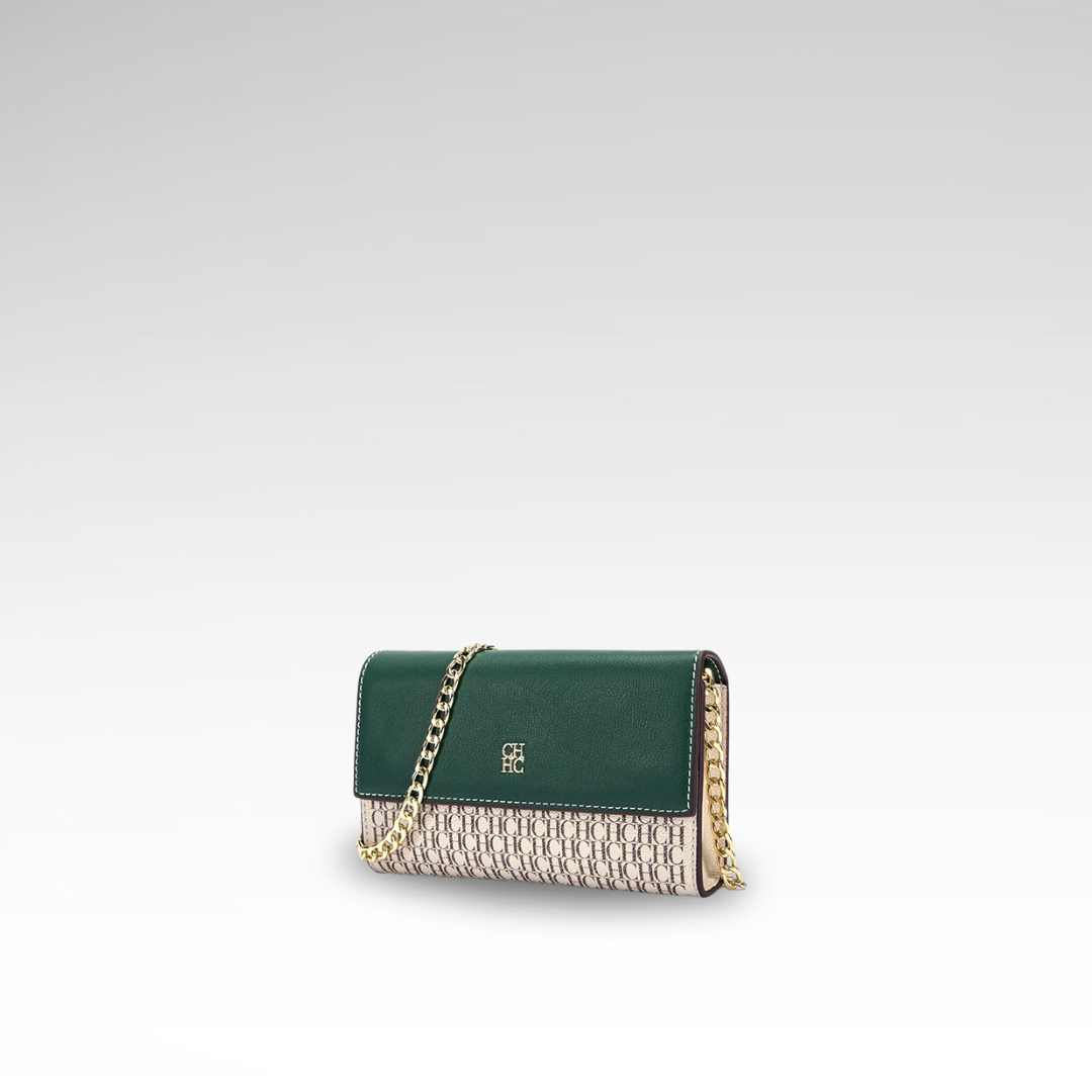 Monogram Chain Wallet Bag