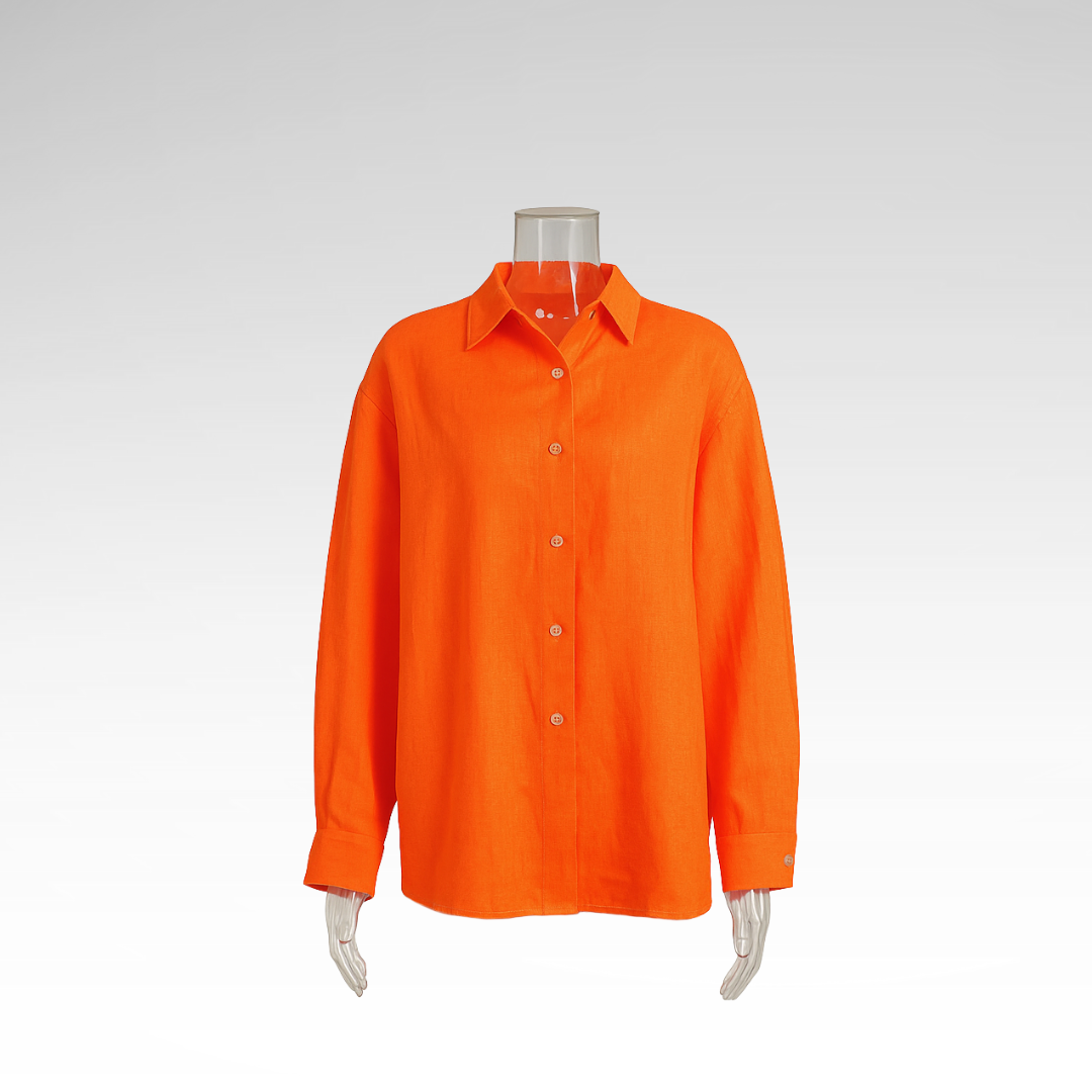 Elegant Cotton Cardigan Shirt