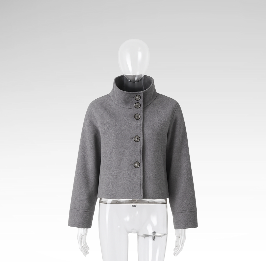 Versatile Classic Turtleneck Jacket