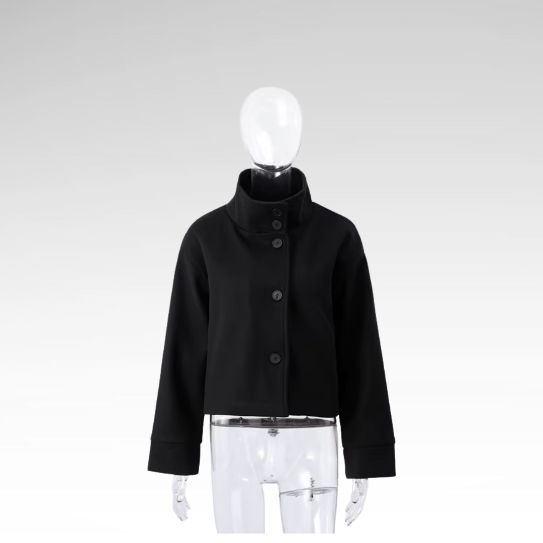 Versatile Classic Turtleneck Jacket