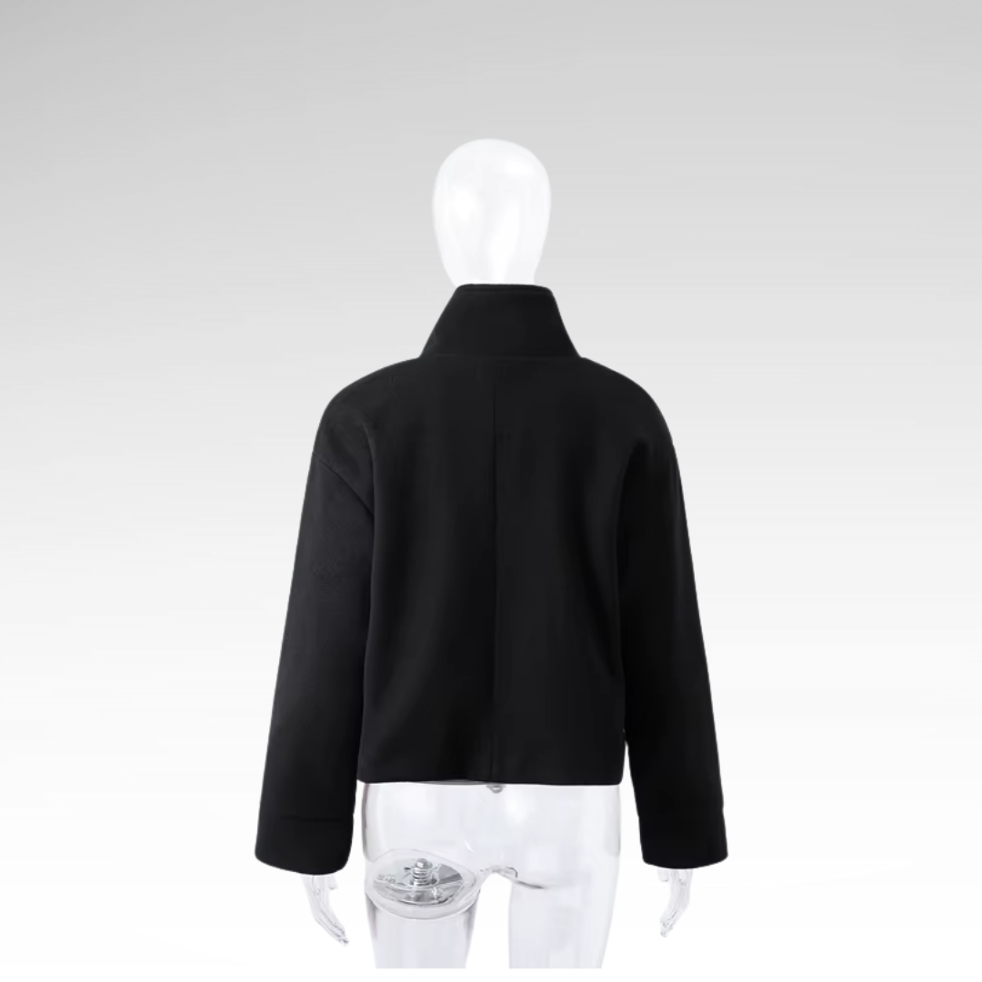 Versatile Classic Turtleneck Jacket