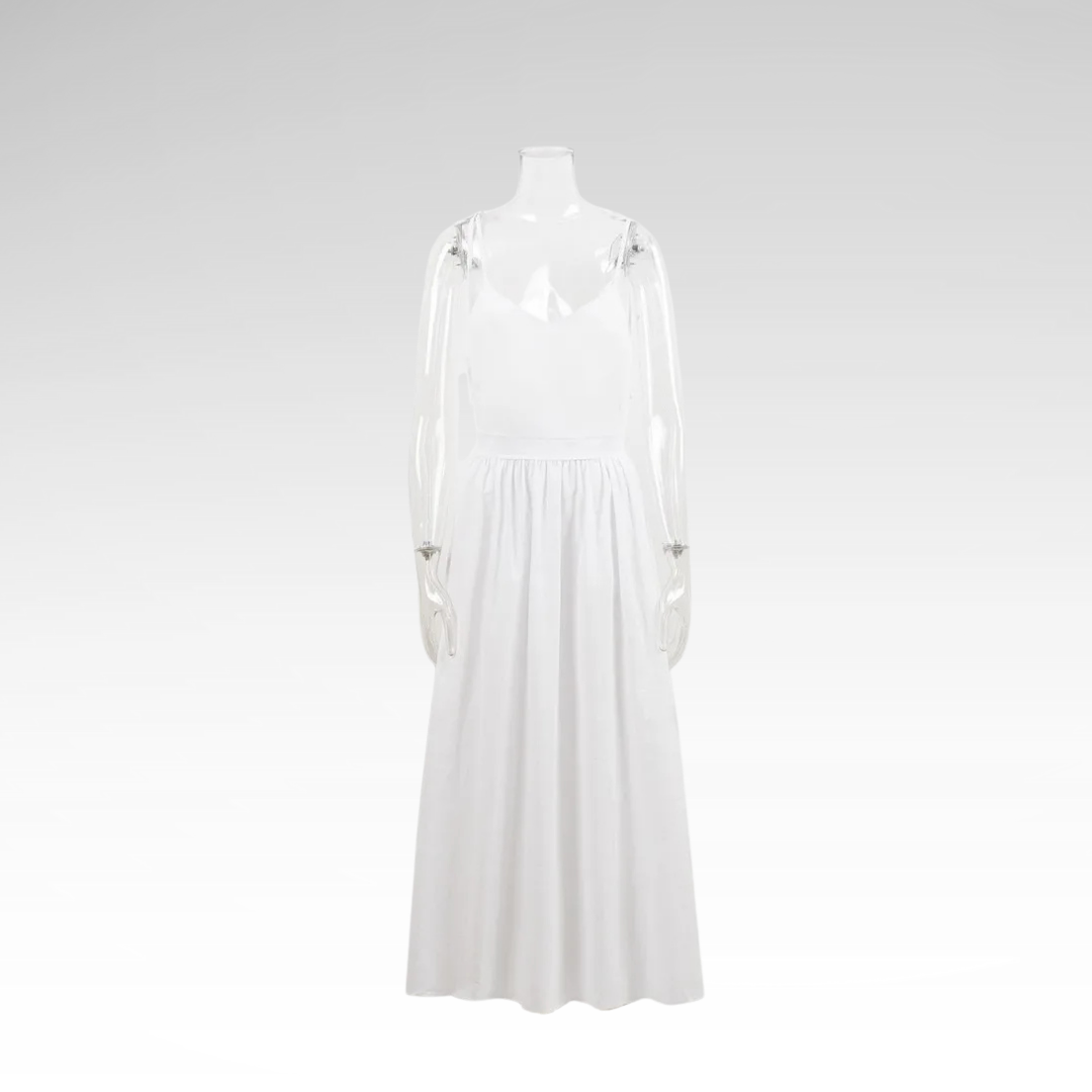 Vintage Cotton Spring Summer Dress