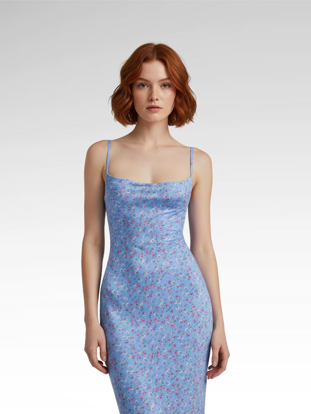 Seductive Bloom Long Dress