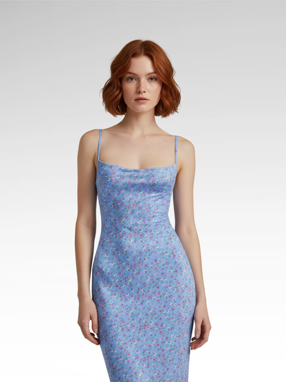 Seductive Bloom Long Dress