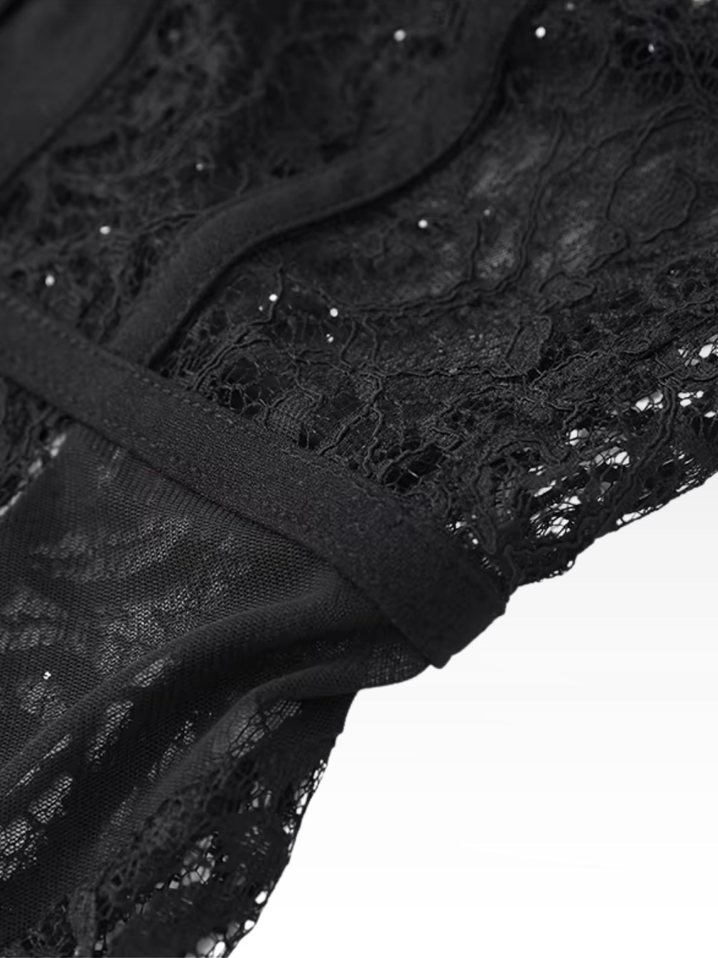 Tight, Sexy Corset with Cutout Lace