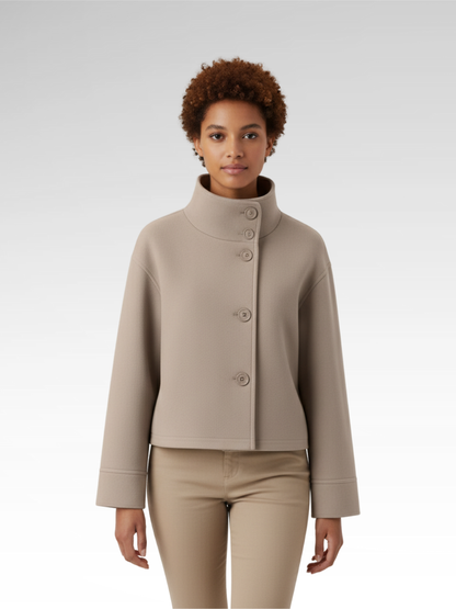 Versatile Classic Turtleneck Jacket