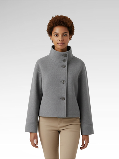 Versatile Classic Turtleneck Jacket