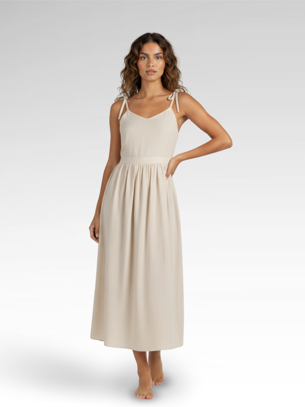 Vintage Cotton Spring Summer Dress