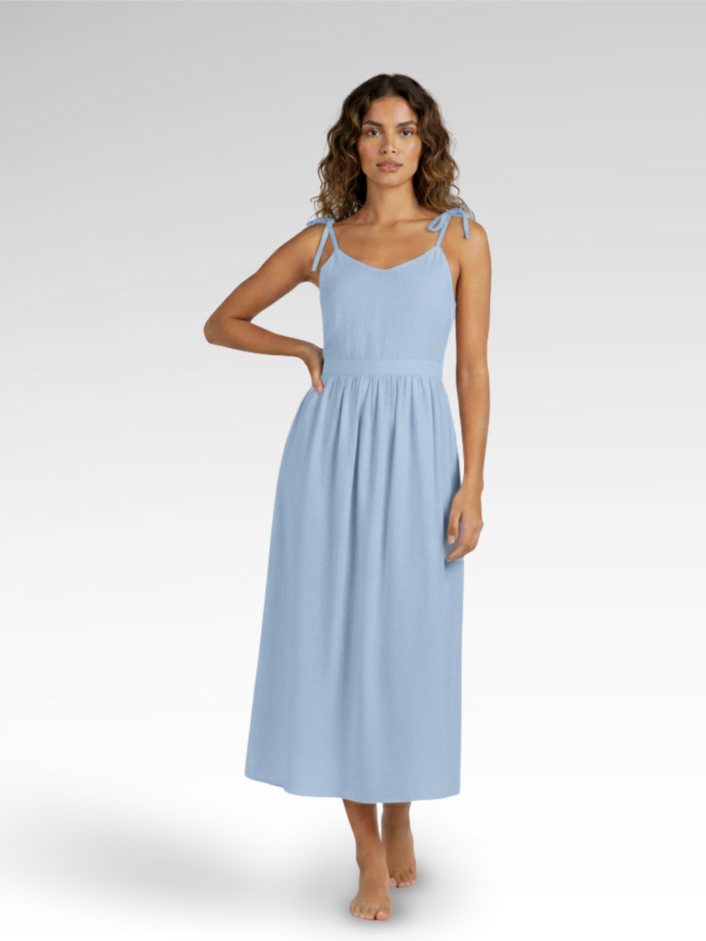 Vintage Cotton Spring Summer Dress