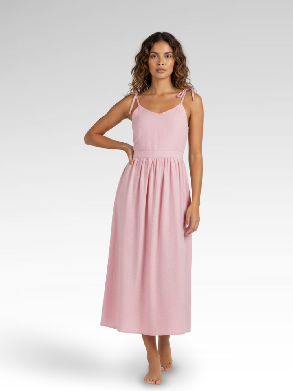 Vintage Cotton Spring Summer Dress