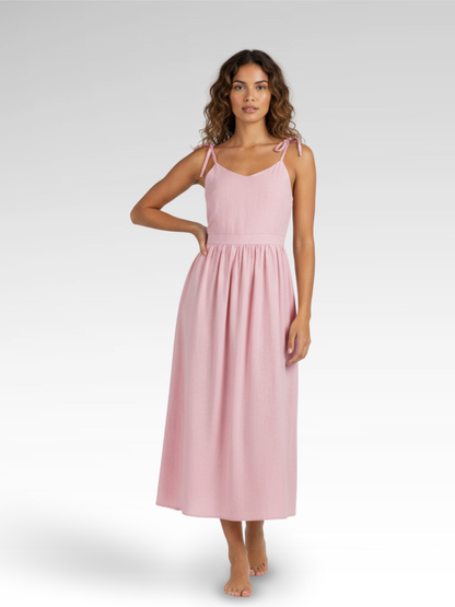 Vintage Cotton Spring Summer Dress