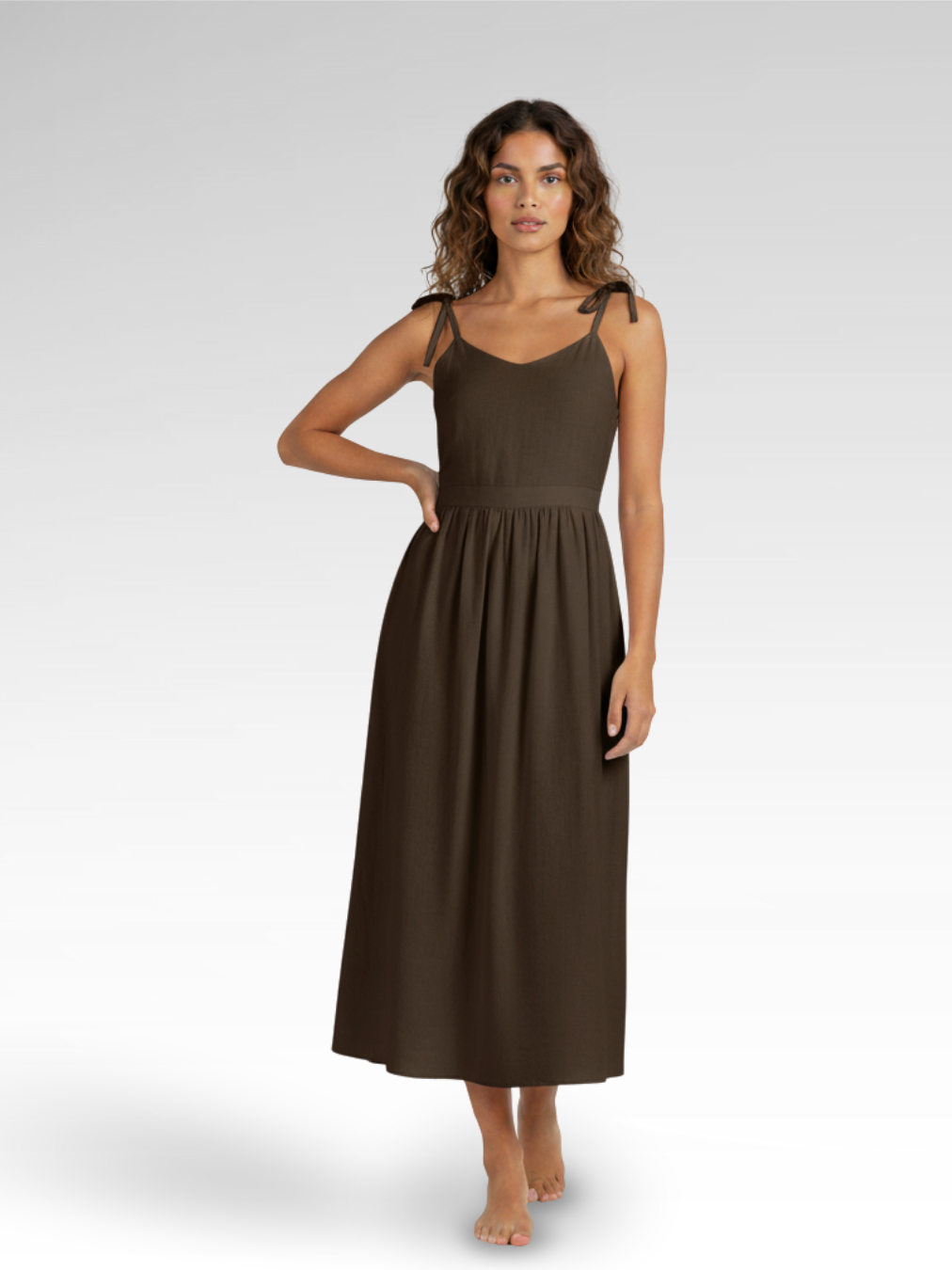 Vintage Cotton Spring Summer Dress