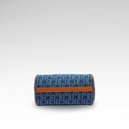 Barrel Monogram Denim Bag