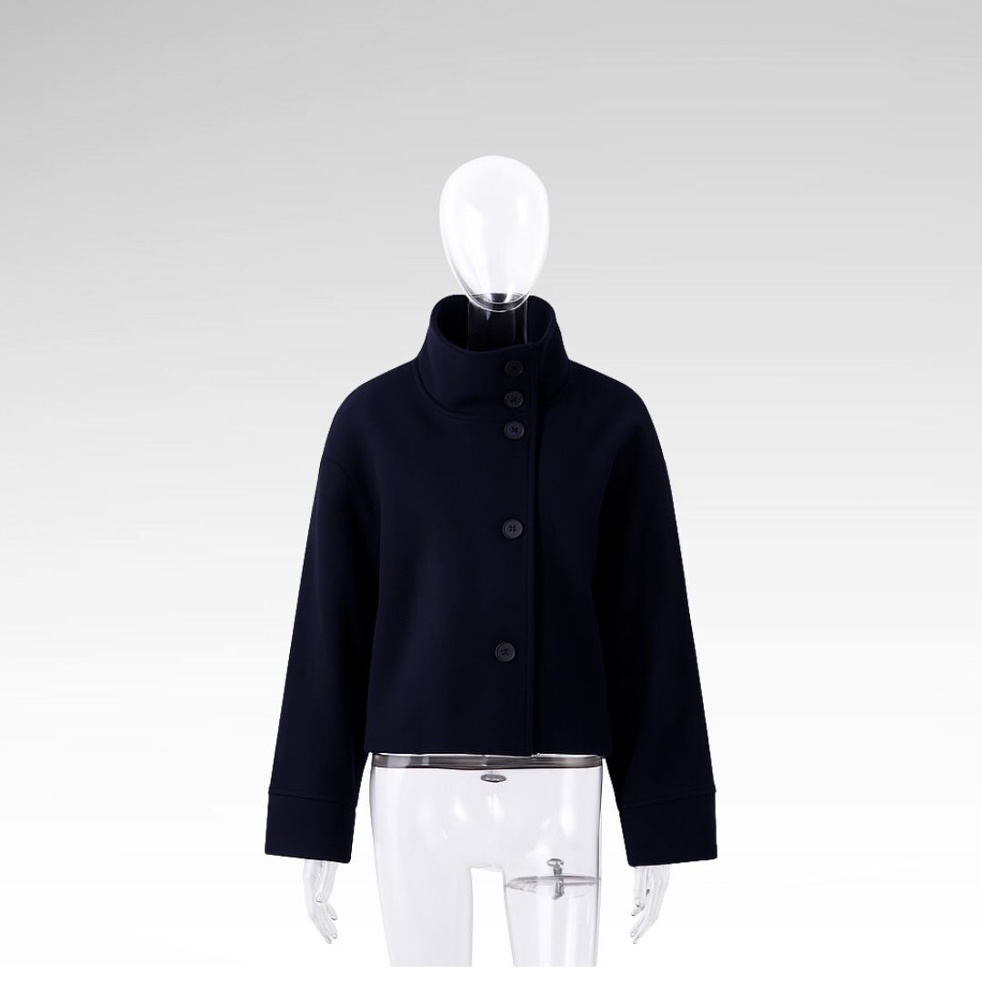 Versatile Classic Turtleneck Jacket