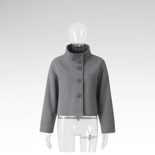 Versatile Classic Turtleneck Jacket