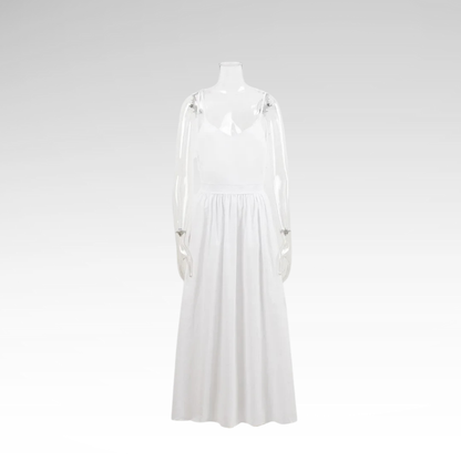 Vintage Cotton Spring Summer Dress